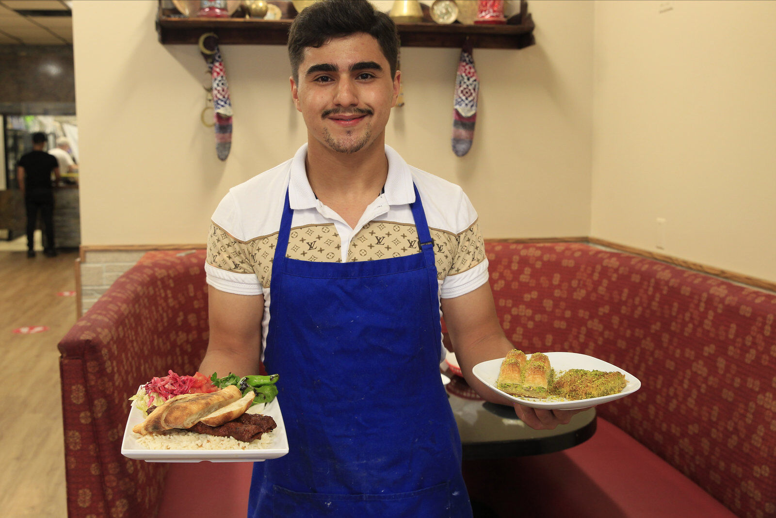 Kababs and baklava at As Evi Turkish Cuisine